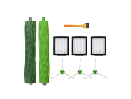 Piezas de repuesto para aspiradora Irobot Roomba I7 I7 E5 E6 E7, cepillos de goma, filtros Hepa, cepillos laterales