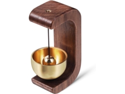 Timbre Y Campanilla De Madera Para Puerta De Entrada Decorativa, Tienda, Oficina O Casa.