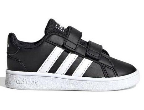 Zapatillas ADIDAS Grand Court I Bebés (25 - Negro)