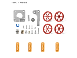 Piezas de impresora 3D: Extrusor metálico y tuercas niveladoras para Creality Ender-3/Pro, serie CR-10