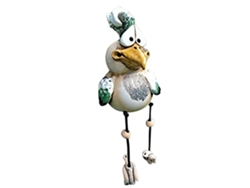 Estatua Decorativa De Pollo De Resina Para Decoración De Jardín/patio Exterior Y Regalo.