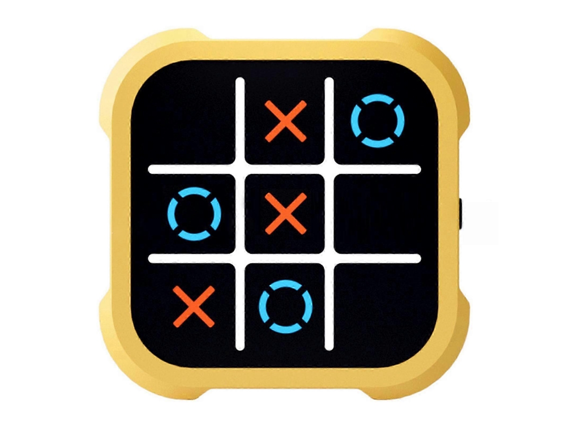 Tres en raya, juego de mesa portátil multifuncional, juguete educativo para entrenar la memoria, juguete antiestrés Gusshious