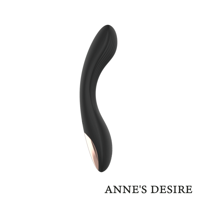 Estimulador Annežs Desire Curve G-Spot Tecnología inalámbrica Watchme Negro/Oro