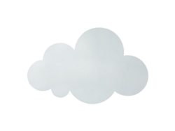 Lámpara De Pared Led Ajustable, Diseño De Nube, Bonita, 220 V, Blanca, Para La Decoración De Habitaciones Infantiles.