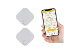Dispositivo Quadrado Anti-perda, Adesivo Anti-furto Bidirecional Inteligente Para Celular, Alarme Anti-perda, Chaveiro Anti-perda Para Carteira (