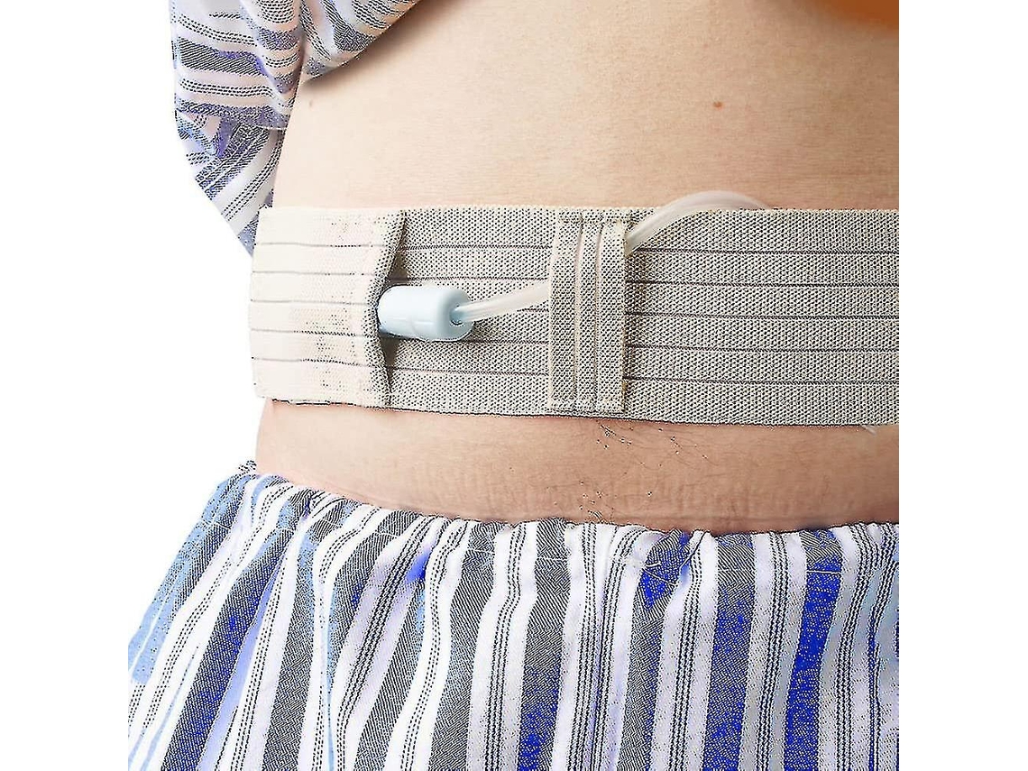 Cinturón De Catéter De Diálisis Peritoneal Para Hombre Y Mujer - Accesorio De Diálisis Abdominal Suave Y Transpirable L