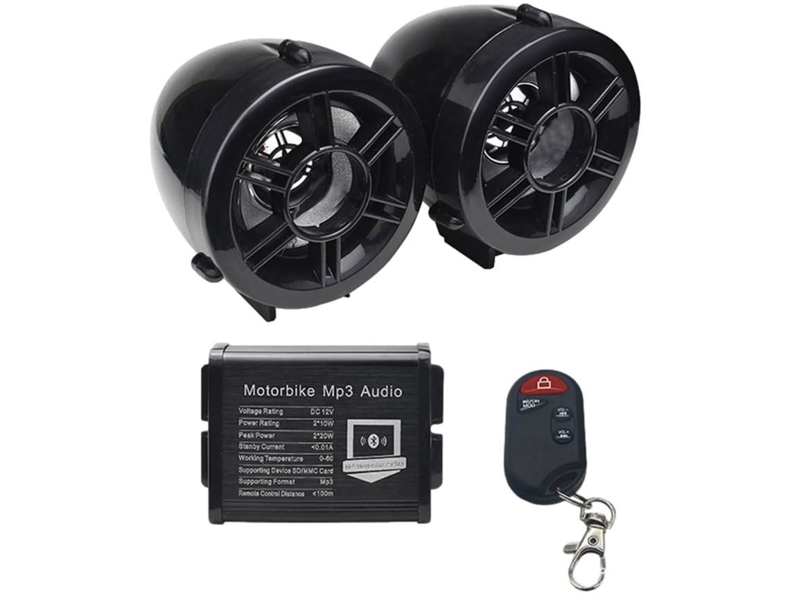 Amplificador De Altavoces Estéreo Modificado Para Motocicletas, Bicicletas Eléctricas, Carritos De Golf, Scooters Y Bicicletas De Montaña.