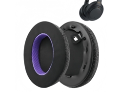 Almohadillas V Reel para auriculares Sony WH 1000XM4 negras | Cuero refrescante