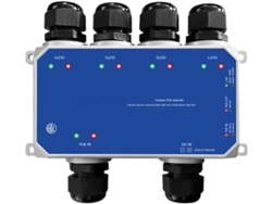 Switch Poe De 4 Puertos Y 100m Con Clasificación De Impermeabilidad Ip67 Para Aplicaciones En Exteriores, Incluye Entrada.