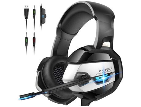 Auriculares Gaming ENZONS Gaming Ps5 Ps4 Xbox One Pc Gaming 7.1 Sonido envolvente Aislamiento de graves Micrófono estéreo con cancelación de ruido