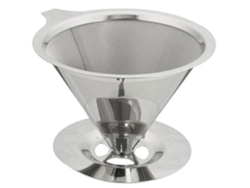 Filtro de café reutilizable de acero inoxidable, portátil, recargable, compacto, para uso doméstico, viajes, invierno, silencioso, ergonómico - STELASPLEN