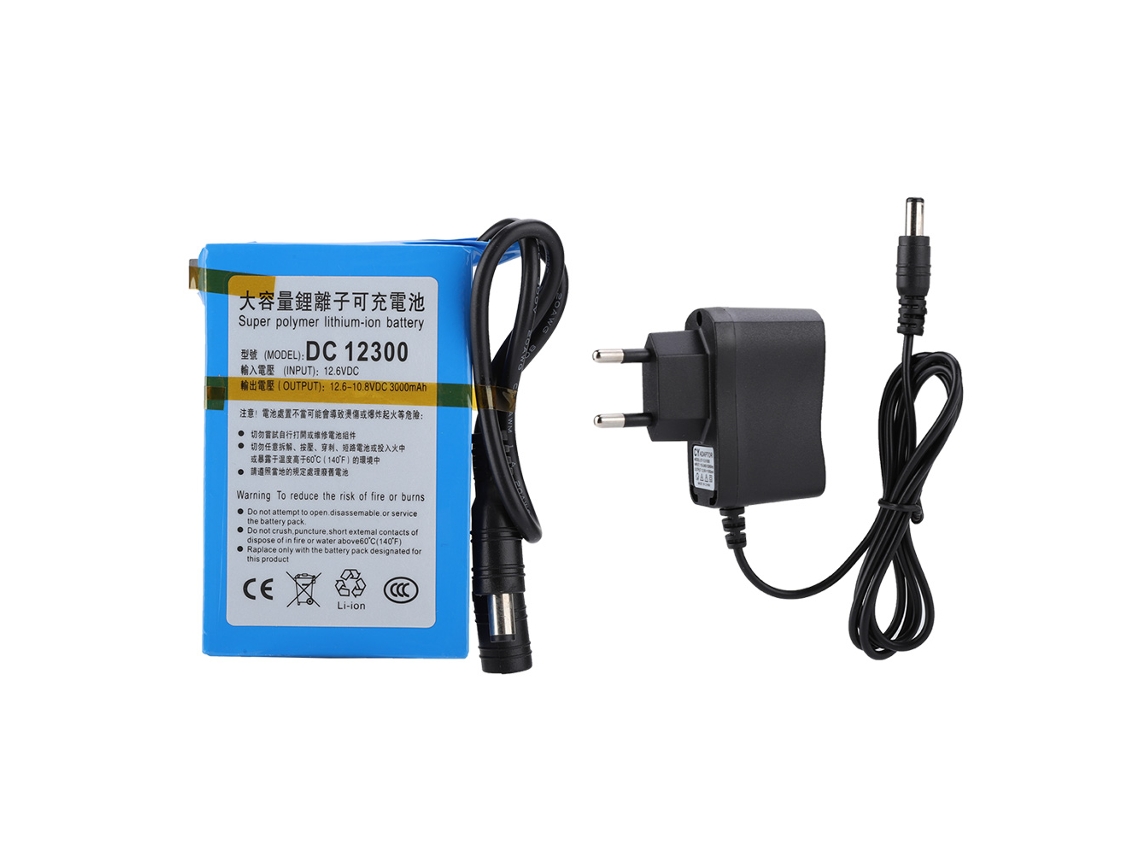 Batería portátil de polímero de litio (gran capacidad, 3000 mAh)