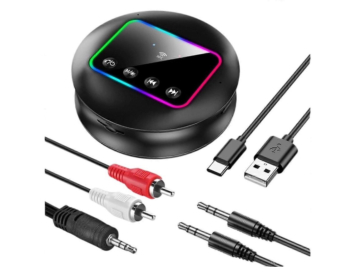 Transmisor y receptor NFC Bluetooth 5.4, adaptador de audio Bluetooth Rosewell
