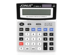 Calculadora electrónica portátil para estudiantes, 14 dígitos, respuesta automática.