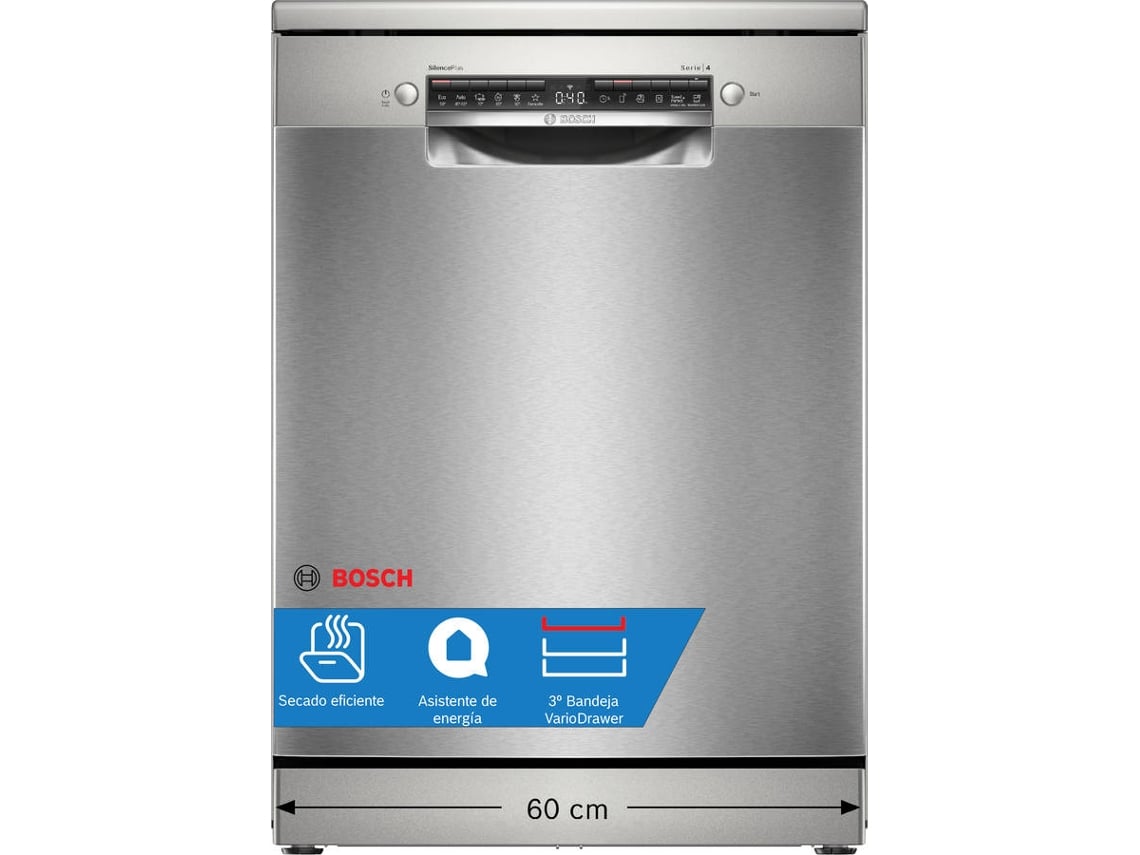 Lavavajillas BOSCH SMS4EMI06E (14 Cubiertos - 60 cm - Inox)