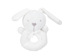 Sonajero De Mano Con Campanas Animales Infantiles De Peluche Para Bebés De 0-3 Años Conejo