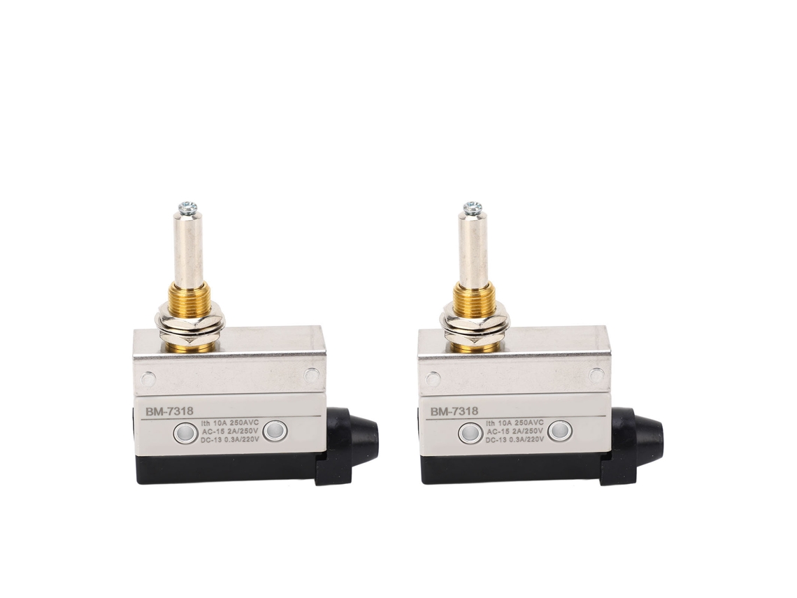 Microinterruptor De Límite, 2 Unidades, Sp No Nc, 250 Vca, Para Maquinaria Industrial.