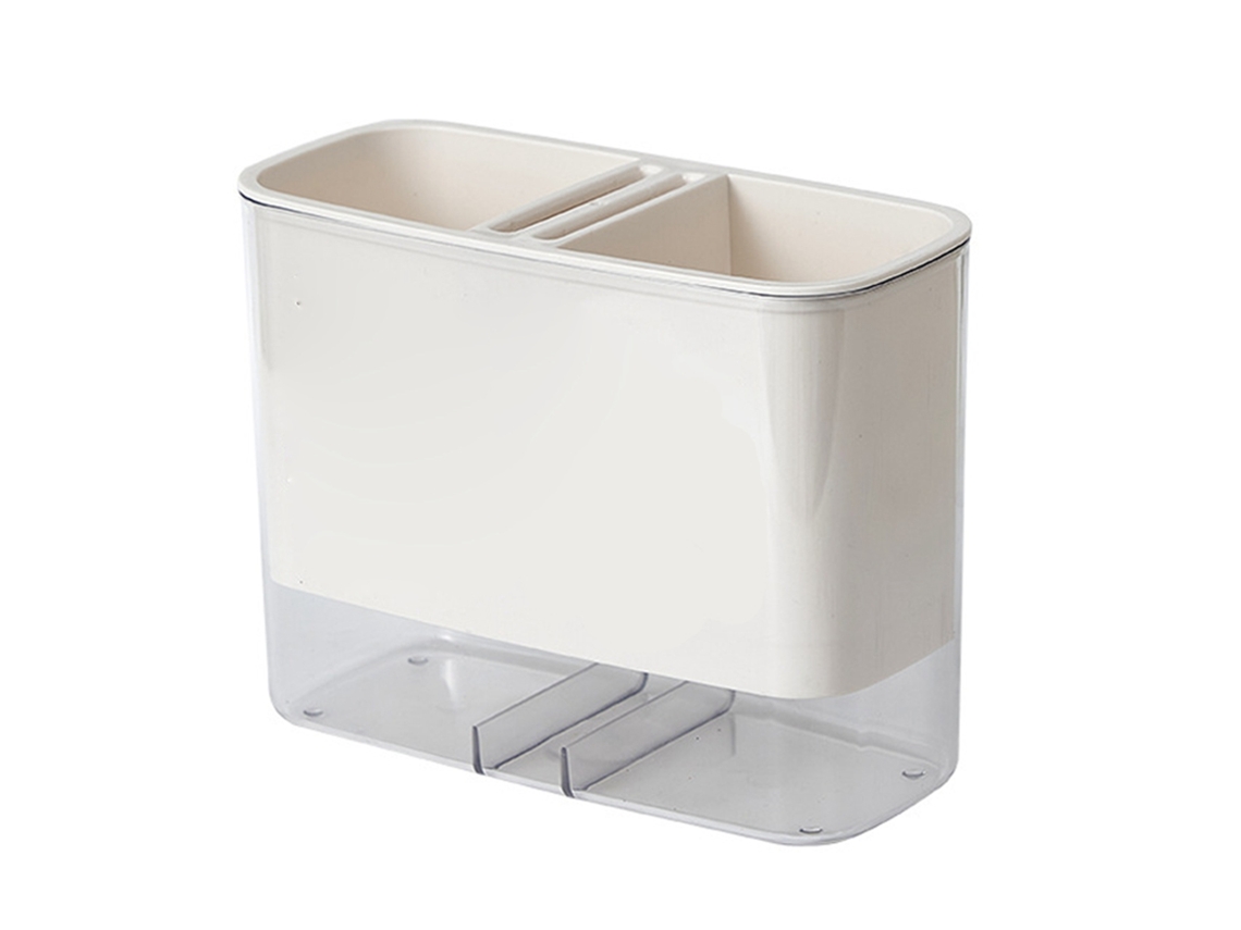 Cesta Escurridora De Cubiertos Multifuncional Para Montaje En Pared, Organizador De Utensilios Para El Hogar