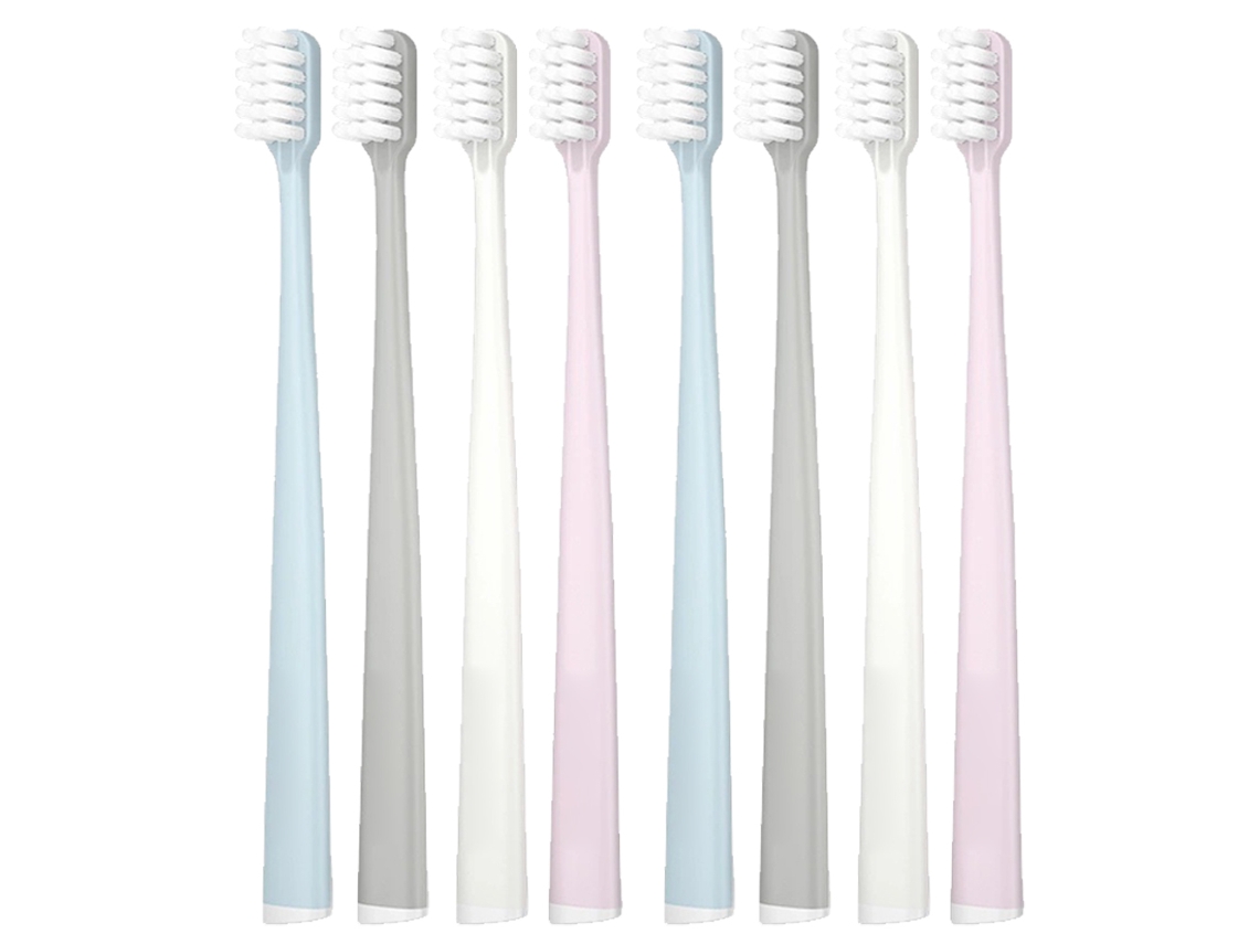 Cepillos de dientes suaves Kofihety, 4 unidades con cerdas suaves