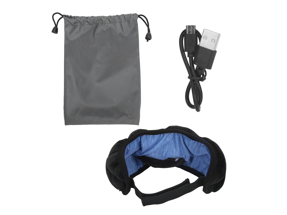 Patch Ocular Inteligente Sem Fio Elástico E Respirável Para Dormir Com Bluetooth E Reprodução De Música