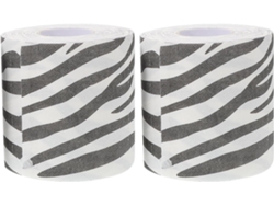 Papel Higiénico Estampado Animales Impreso 3d 2 Rollos Suaves Formato Práctico Diseño Baños