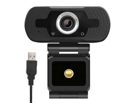 BISBISOUS B2 Usb Hd 2Mp Cámara De Computadora Con Reducción De Ruido Para Video HD Negro