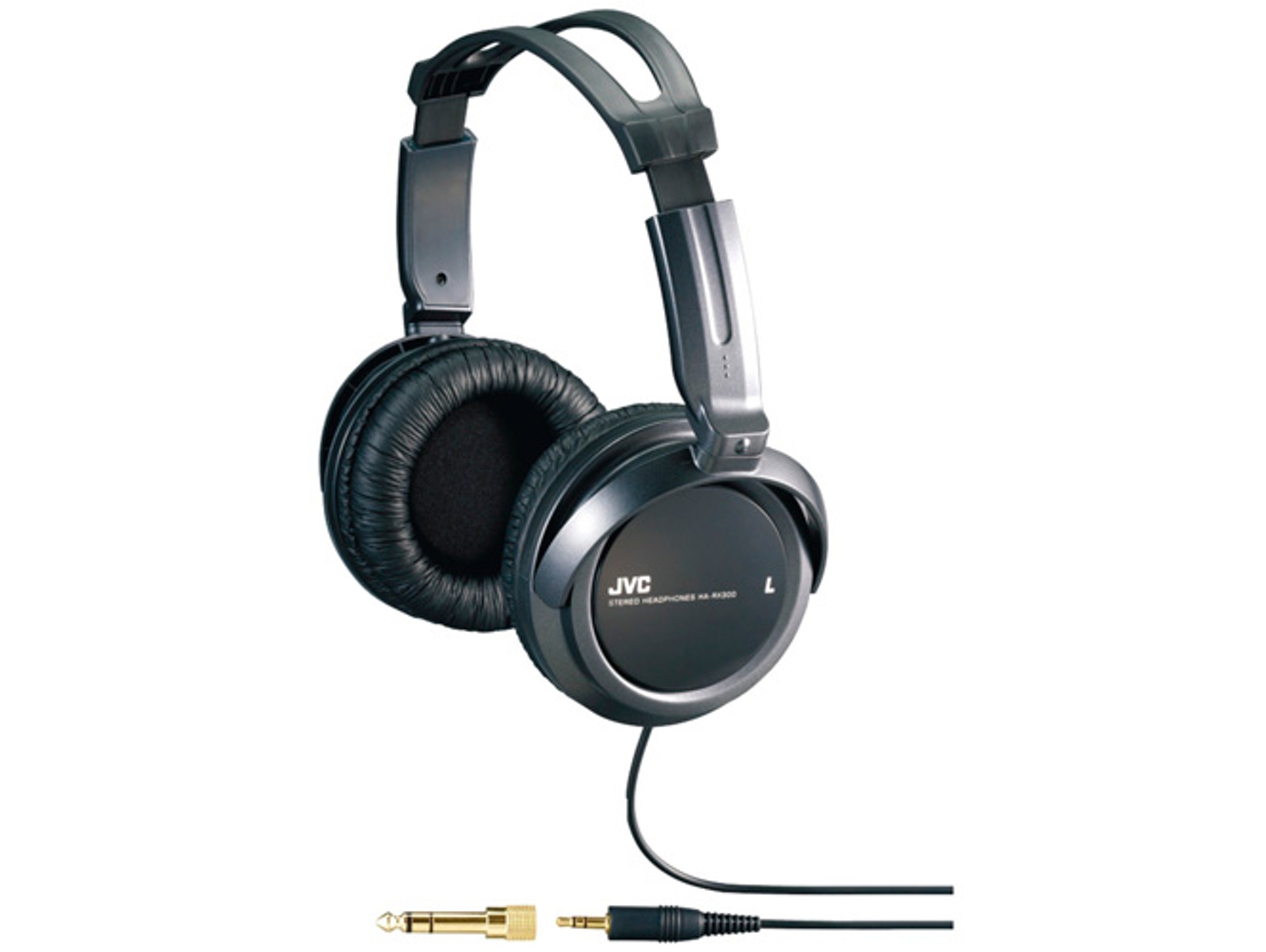 Auriculares con Cable JVC HARX500 (On Ear - Negro)