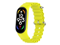 Pulsera de silicona transpirable de color liso para Xiaomi Mi Band 7/6/5/4/3