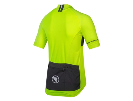 Jerseys ENDURA Jersey Manga Curta Fs260-pro Ii Relaxed Fit Amarelo S Homem