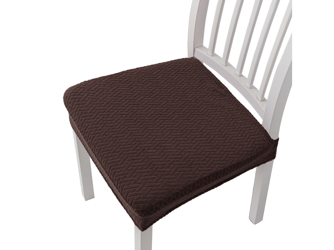 1 paquete de funda protectora extraíble para silla de comedor para el hogar, restaurante-café-Tamanho padrão LUUCOZK