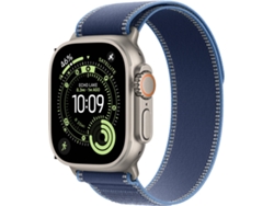 APPLE Watch Ultra 3 GPS + Cellular 49 mm Titanio Natural con Loop Trail Azul/Azul vivo (Tamaño M/L)