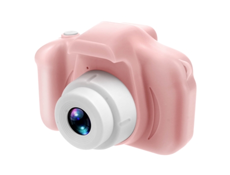 Cámara de fotos infantil Videos 1080p Mini juegos FOREVER rosa