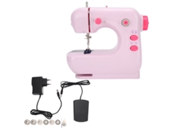 TRUYUETY Máquina de Coser Portátil Overlock Multifuncional para Bordado 100-240V