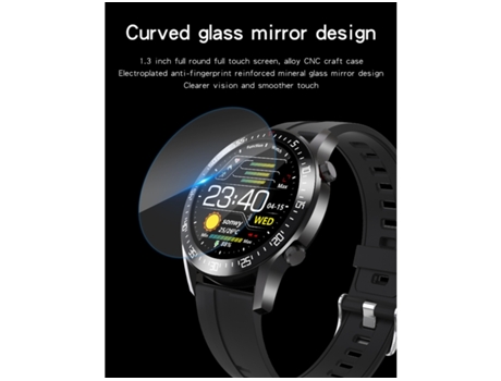 Smartwatch YDCY C2 Negro y Azul