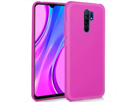 Funda para Xiaomi Redmi 9 COOL Silicona Rosa