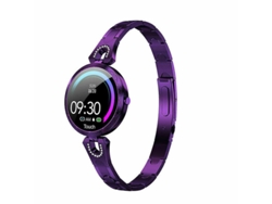 Reloj inteligente para mujer con monitor de frecuencia cardíaca y presión arterial, pulsera impermeable para mujer Ly Ebike