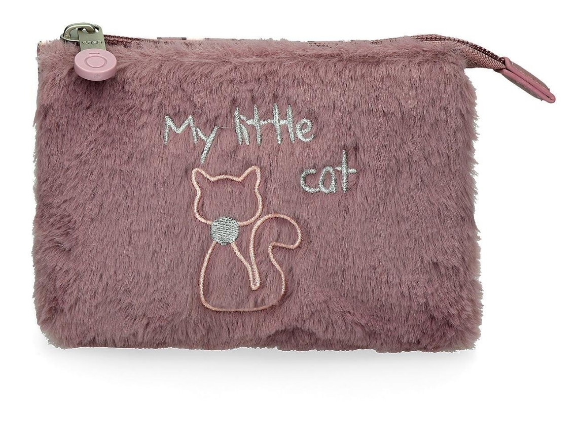 Monedero de poliéster Enso color topo de My Little Cat