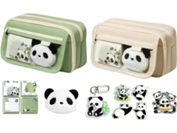 Estuche Panda, Estuche Grande, Artículos de Papelería VAYOTOY