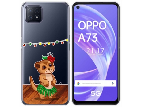 Carcasa Oppo A73 5G TUMUNDOSMARTPHONE Dibujos Transparente