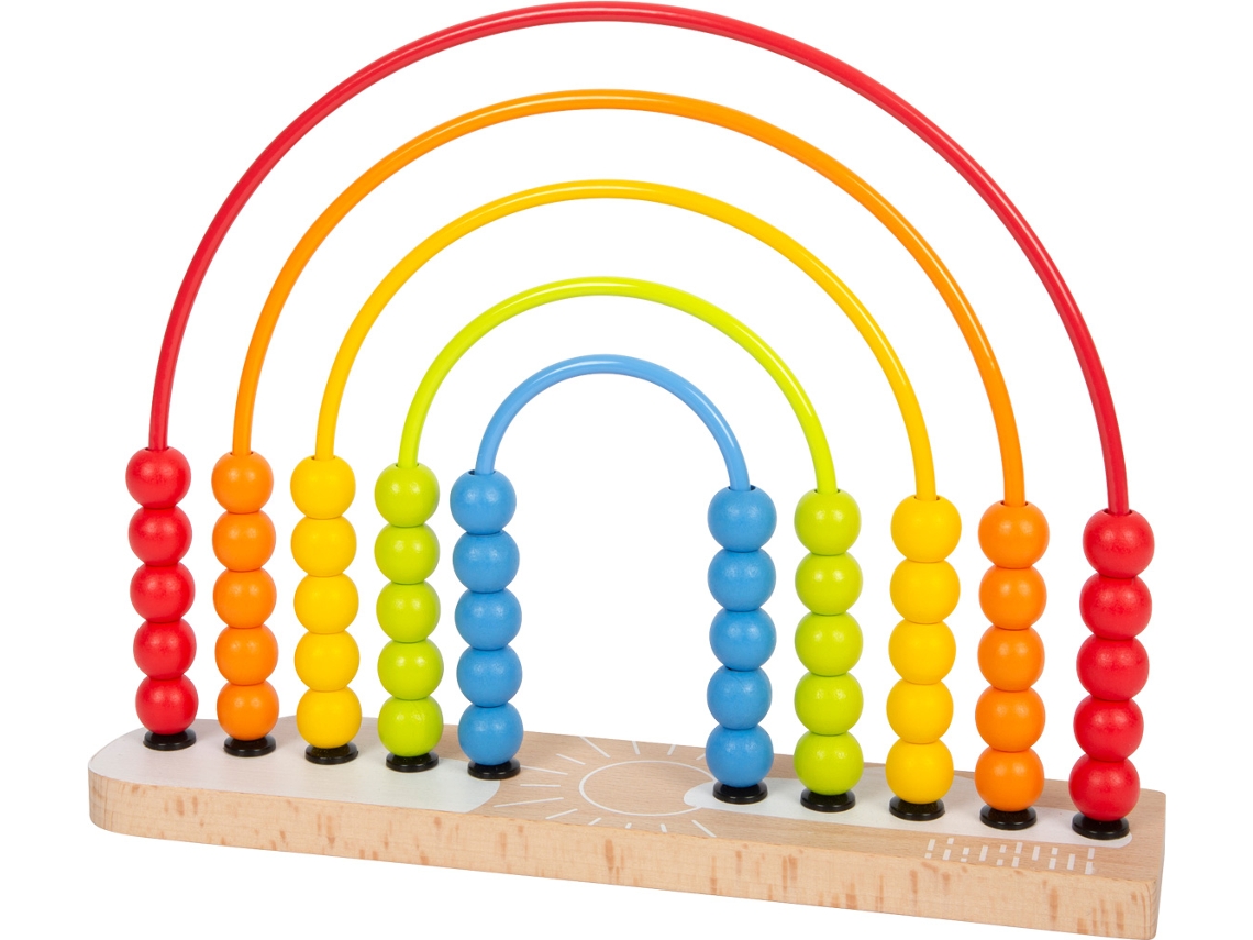 Juego Educativo SMALL FOOT COMPANYMotor Loop And Abacus Rainbow