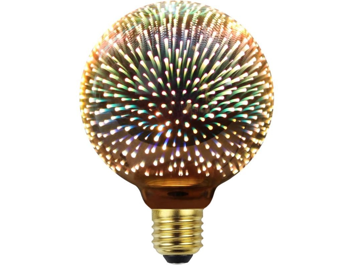 Bombilla Led 3d Edison Rocket 4w 220-240v E27 Bombilla Decorativa Navideña (g95)
