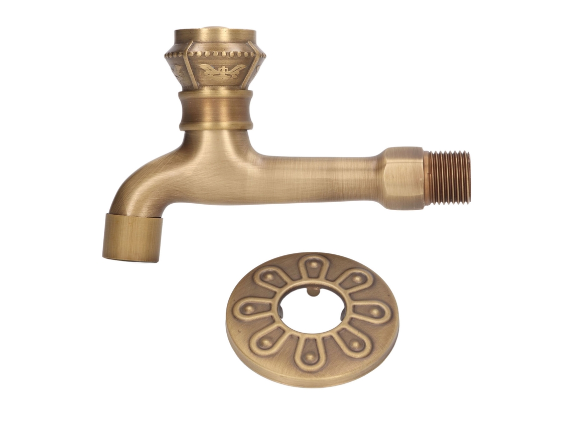 Grifo de latón (caliente y frío, estilo vintage)