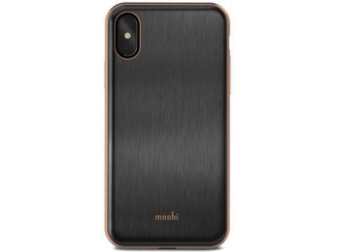 Funda iPhone X, XS MOSHI iGlaze Armour Negro