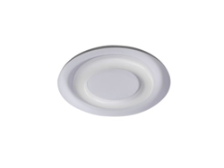 Plafón LED Jara Blanco-Gris 36w 2120lm 3000ºk Cristalrecord