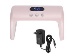 Secador De Esmalte De Uñas En Gel De 30 W Con Luz Uv Led, Lámpara De Manicura, Enchufe Europeo, Color Rosa.