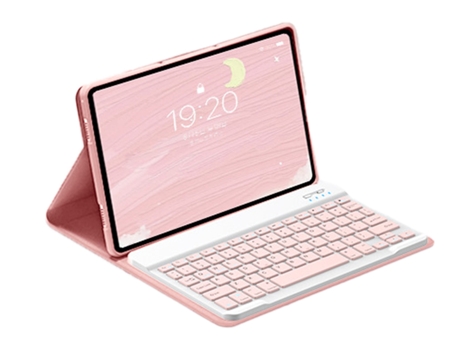 Carcasa Flip Cover y Teclado Bluetooth YIMGOTTA RT102 para iPad 10.2(2021/2020/2019)/iPad Air 10.5/iPad Pro10.5