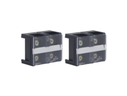2 Piezas Terminal Block De Barrera De Cable Profesional Tc Fijo 600v 100a Doble Fila Bornes De Tornillo 2 Posiciones (1002)