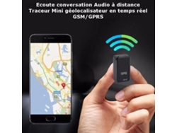 Escucha remota de conversaciones - Mini localizador geolocalizador GSM-GPRS en tiempo real (GF07) S/MARCA