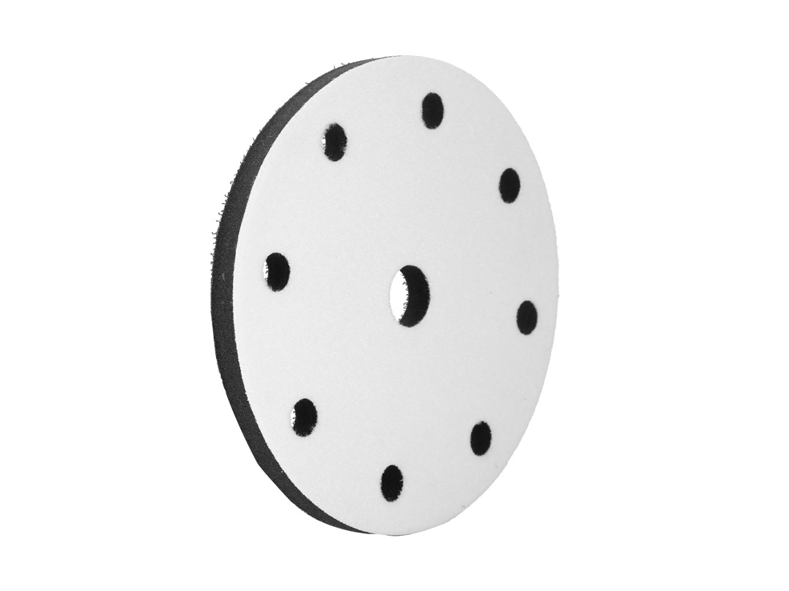 Base de espuma blanda para discos de lijado, 150 mm (9 agujeros)