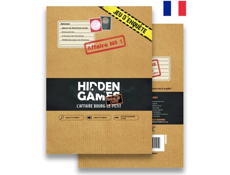Juego De Cartas HIDDEN GAMES Detetive (14 anos)